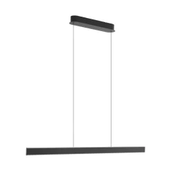 Lucande Pendellamper > LED-hængelampe Philine, længde 121 cm sort jern