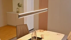 Lucande Pendellamper > LED-hængelampe Philine, længde 121 cm sort jern