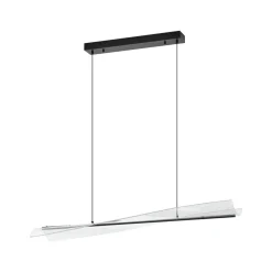Pendellamper|Pendellamper ^ Lucande LED-hængelampe Vellia, sort, længde 112 cm, CCT