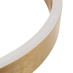 Lucande Pendellamper|Pendellamper > LED-hængelampe Yonam, Ø 60 cm, 2 lyskilder, guld, CCT