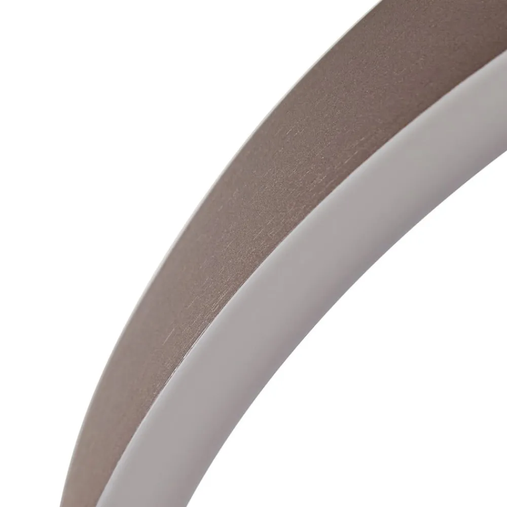Pendellamper|Pendellamper ^ Lucande LED-hængelampe Yonam, Ø 60 cm, 1 lyskilde, brun, CCT