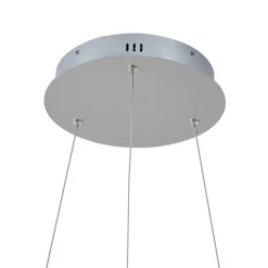 Pendellamper|Pendellamper ^ Lucande LED-hængelampe Yonam, Ø 60 cm, 1 lyskilde, aluminium, CCT