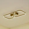Lucande Loftlamper > LED-loftlampe Amiya, 47,6 cm, sort, aluminium