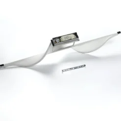 Lucande Loftlamper > LED-loftlampe Edano, 122 cm, hvid, tekstil, dæmpbar