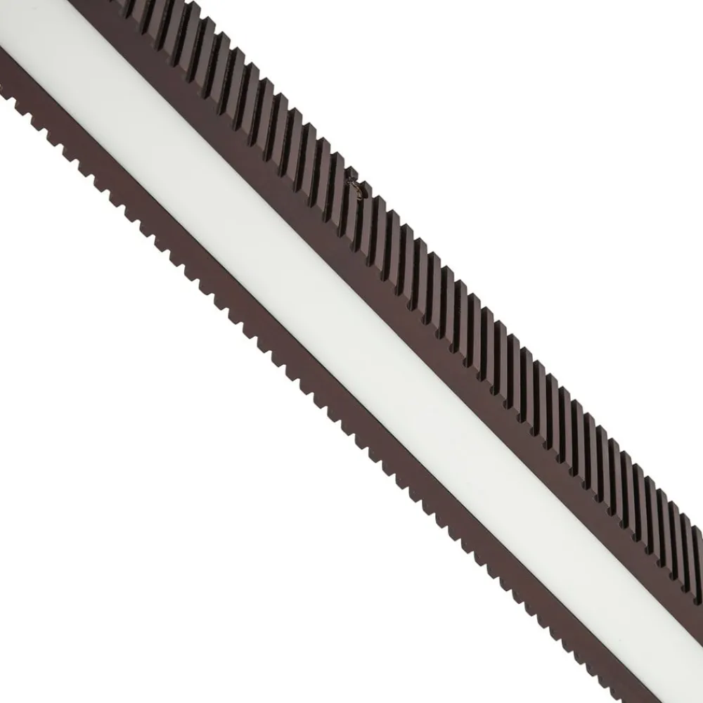 Gang|Loftlamper ^ Lucande LED-loftlampe Emara, mørkt træ, eg, dæmpbar