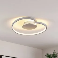 Gang|Loftlamper ^ Lucande LED-loftlampe Enesa, Ø 46 cm, 2.700 K, dæmpbar
