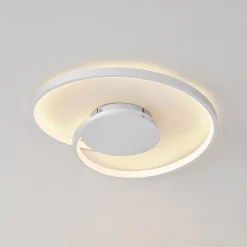 Gang|Loftlamper ^ Lucande LED-loftlampe Enesa, Ø 46 cm, 2.700 K, dæmpbar