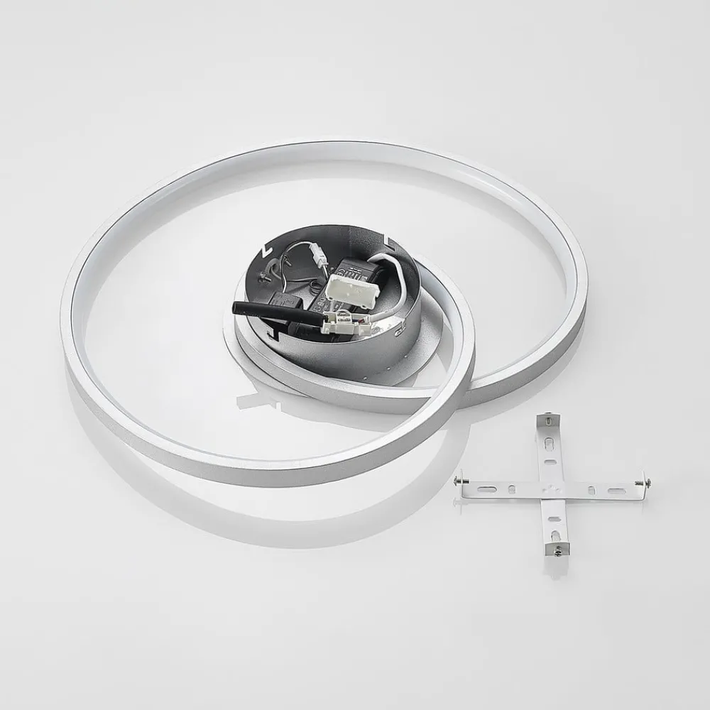 Gang|Loftlamper ^ Lucande LED-loftlampe Enesa, Ø 46 cm, 2.700 K, dæmpbar
