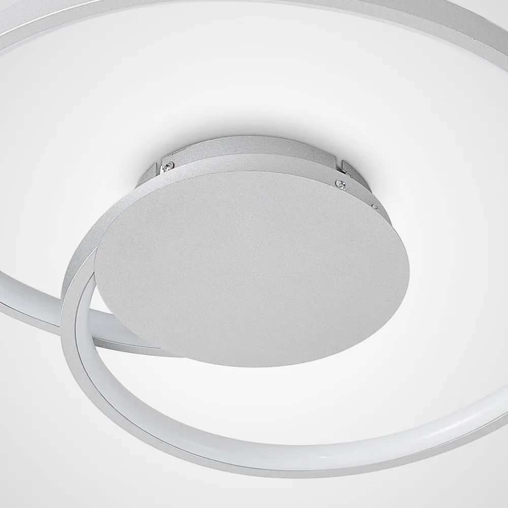 Gang|Loftlamper ^ Lucande LED-loftlampe Enesa, Ø 46 cm, 2.700 K, dæmpbar