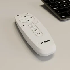 Lucande Loftlamper|Loftlamper > LED-loftlampe Ilira, 3 lyskilder, sølv, CCT, dæmpbar
