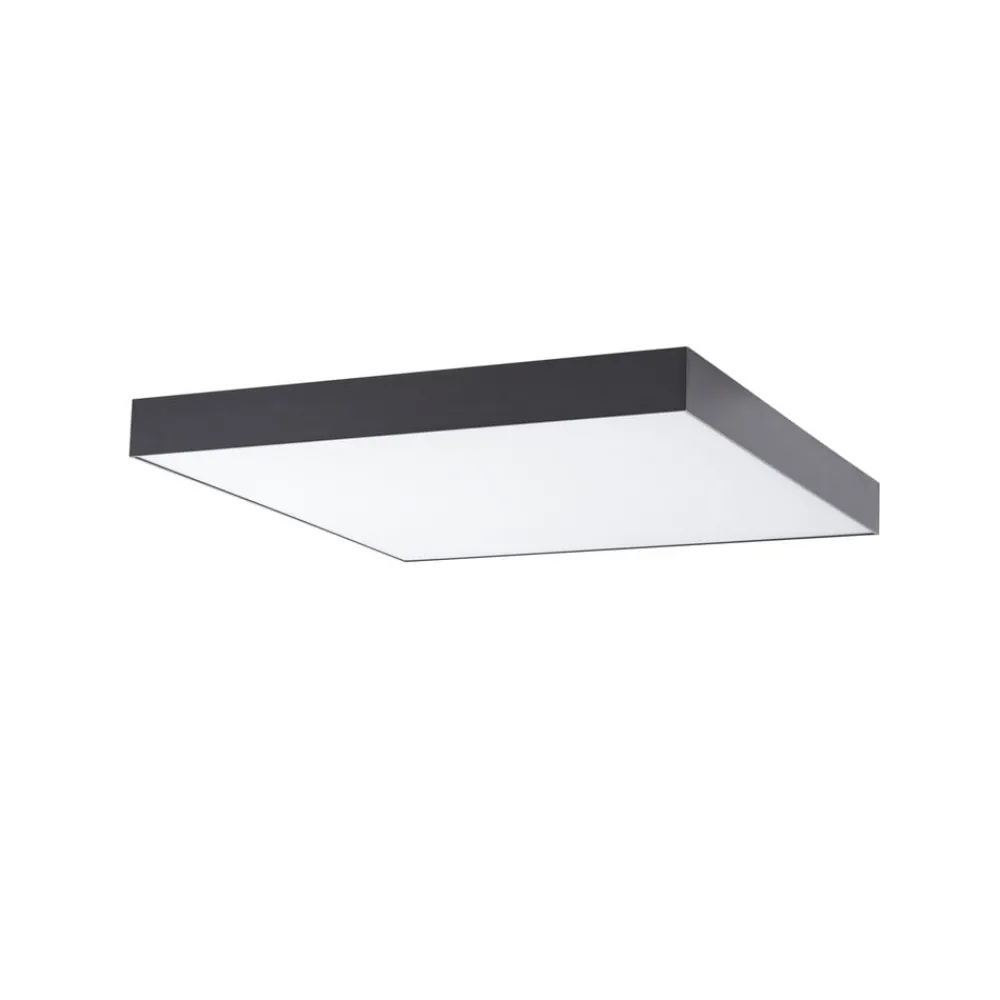Lucande Loftlamper|Loftlamper > LED loftlampe Leicy, sort, 60 cm, RGBIC, CCT