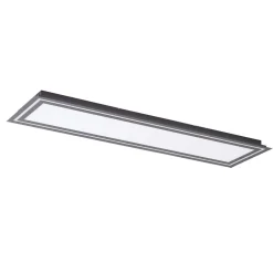 Lucande Loftlamper > LED loftlampe Leicy, sort, 124 cm, RGB, CCT