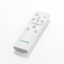 Lucande Loftlamper|Loftlamper > LED-loftlampe Noud, 65 cm, sølv, metal, CCT