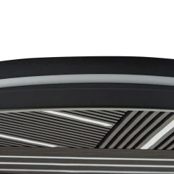 Lucande Loftlamper|Loftlamper > LED-loftlampe Orven, træ, Ø 50 cm, dæmpbar