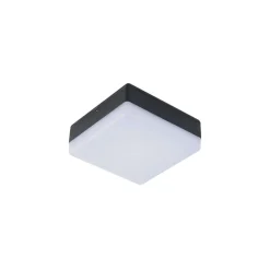 Lucande Udendørs Loftlamper > LED-loftlampe Thilo, 16 cm, antracit, sensor, IP54