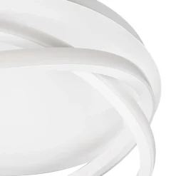 Lucande Loftlamper|Loftlamper > LED-loftslampe Aldric, hvid, aluminium, Ø 45 cm