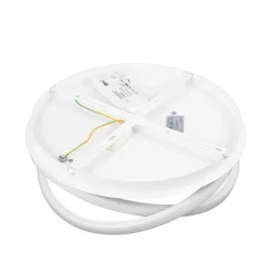 Lucande Loftlamper|Loftlamper > LED-loftslampe Aldric, hvid, aluminium, Ø 45 cm