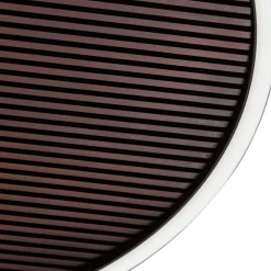 Lucande Loftlamper|Loftlamper > LED-loftslampe Orven, sort/træ, 80 cm, dæmpbar