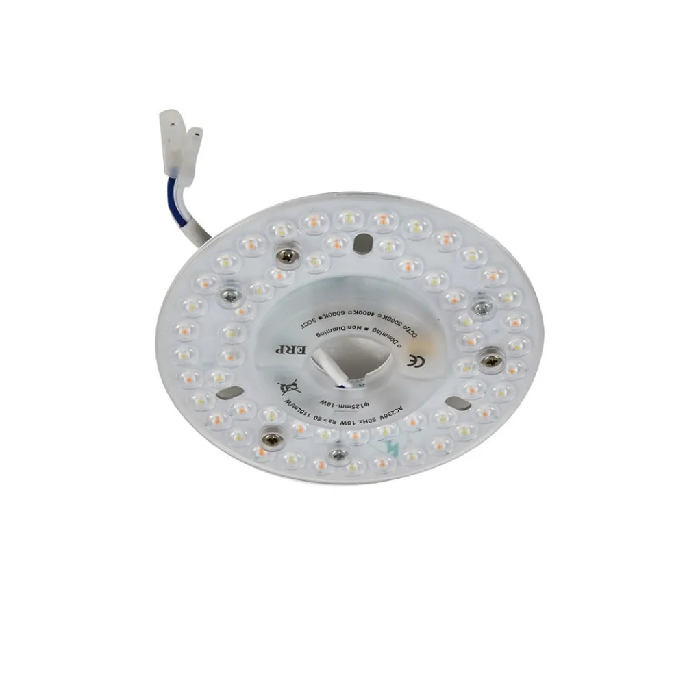 Loftventilatorer ^ Lucande LED-loftventilator Kayu, hvid/træ, DC, 132 cm