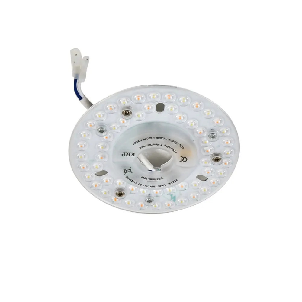 Loftventilatorer ^ Lucande LED-loftventilator Kayu, hvid/træ, DC, 132 cm