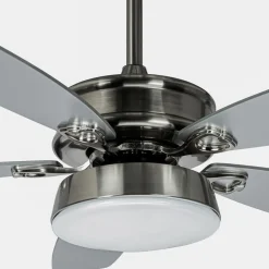 Lucande Loftventilatorer > LED-loftventilator Kuvio, DC, støjsvag, Ø 120 cm, CCT
