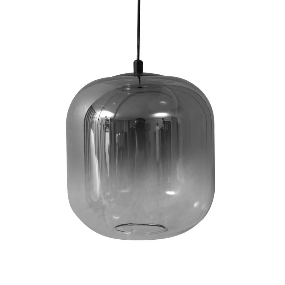 Lucande Pendellamper > LED-pendel Avelina, Ø 14cm , 1-lys. sort