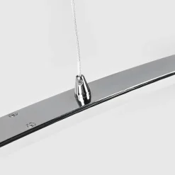 Arbejdsrum/Kontor|Pendellamper ^ Lucande LED-pendellampe Lorian, 99 cm, krom, metal