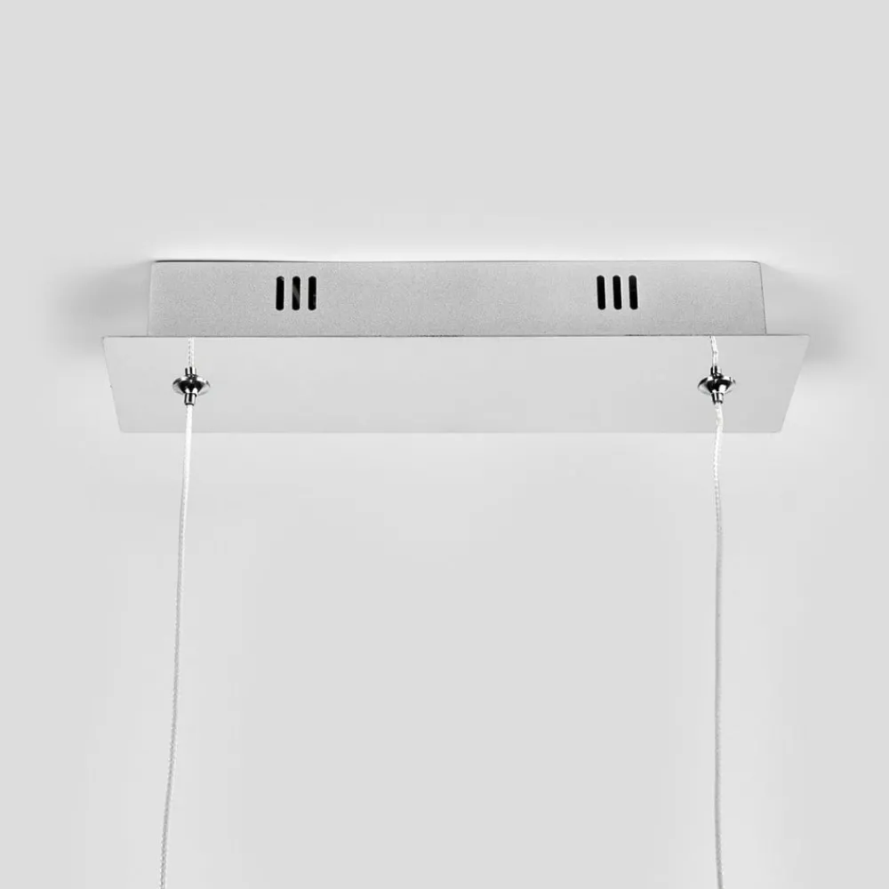 Arbejdsrum/Kontor|Pendellamper ^ Lucande LED-pendellampe Lorian, 99 cm, krom, metal