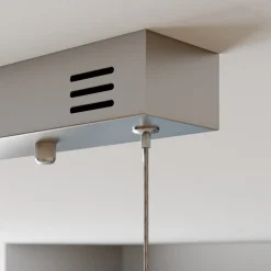 Lucande Pendellamper > LED-pendellampe Lyani, 115 cm, 3 lyskilder, krom, dæmpbar