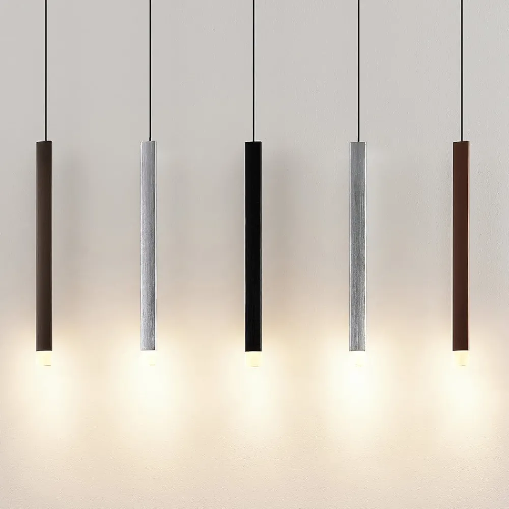 Lucande Pendellamper > LED-pendellampe Stoika, 88 cm, 5 lyskilder, metal