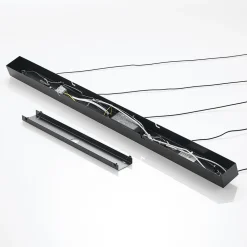Lucande Pendellamper > LED-pendellampe Stoika, 88 cm, 5 lyskilder, metal