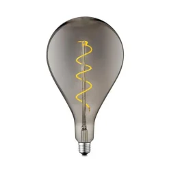 Lucande Dæmpbar Led-Pære|Led Pærer > LED-pære E27 A160 4W 1.800K dæmpbar røgfarvet