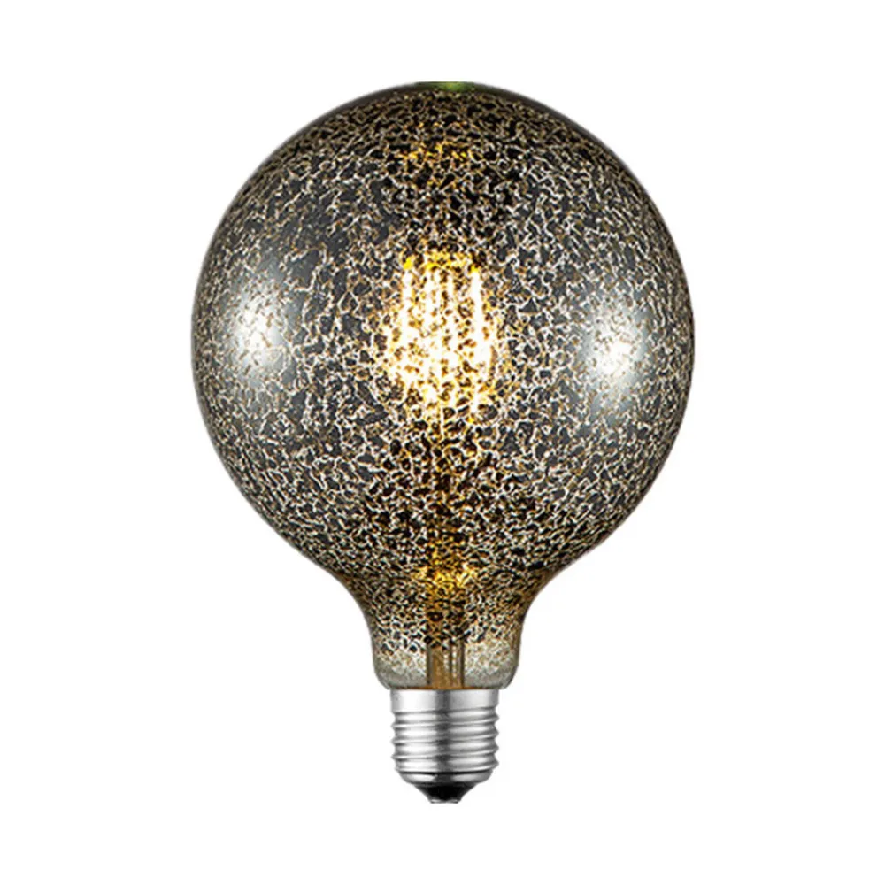 Lucande Filament Pære|Led Pærer > LED-pære E27 Ø12,5 cm 4 W 1800 K Konfetti