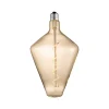 Lucande Dæmpbar Led-Pære|Filament Pære > LED-pære, E27, Ø15 cm, 4 W, 2700 K, ravfarvet