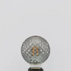 Lucande Dæmpbar Led-Pære|Led Pærer > LED-pære E27 G95 4W 1.800K dæmpbar røg
