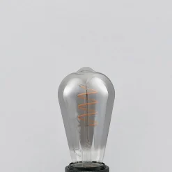 Lucande Dæmpbar Led-Pære|Led Pærer > LED-pære E27 ST64 4W 1.800K dæmpbar titan