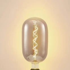 Lucande Dæmpbar Led-Pære|Led Pærer > LED-pære E27 T140 4W 1.800K dæmpbar røgfarvet