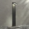 Lucande Terrassebelysning > LED pullert Silvan, 100 cm, antracit, metal