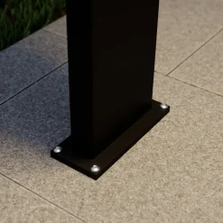Lucande Gadebelysning Med Sensor|Gadebelysning > LED pullert Silvan, 100 cm, sensor, antracit