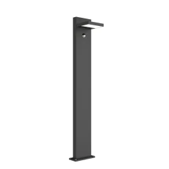 Lucande Gadebelysning Med Sensor|Gadebelysning > LED pullert Silvan, 100 cm, sensor, antracit