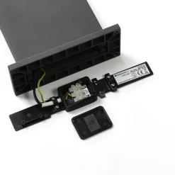 Lucande Gadebelysning Med Sensor|Gadebelysning > LED pullert Silvan, 100 cm, sensor, antracit
