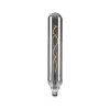 Lucande Dæmpbar Led-Pære|Filament Pære > LED-rørpære, E27 4W, Ø 6 cm, røgfarvet, 1800K