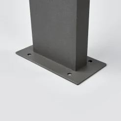 Lucande Sokkellamper > LED-sokkellampe Juvia, 40 cm, antracit, IP54