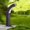 Sokkellamper ^ Lucande LED-sokkellampe Lennik, 40 cm, antracit, metal