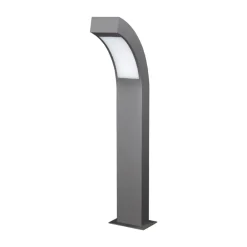 Lucande Terrassebelysning|Gadebelysning > LED-sokkellampe Lennik, 60 cm, antracit, metal