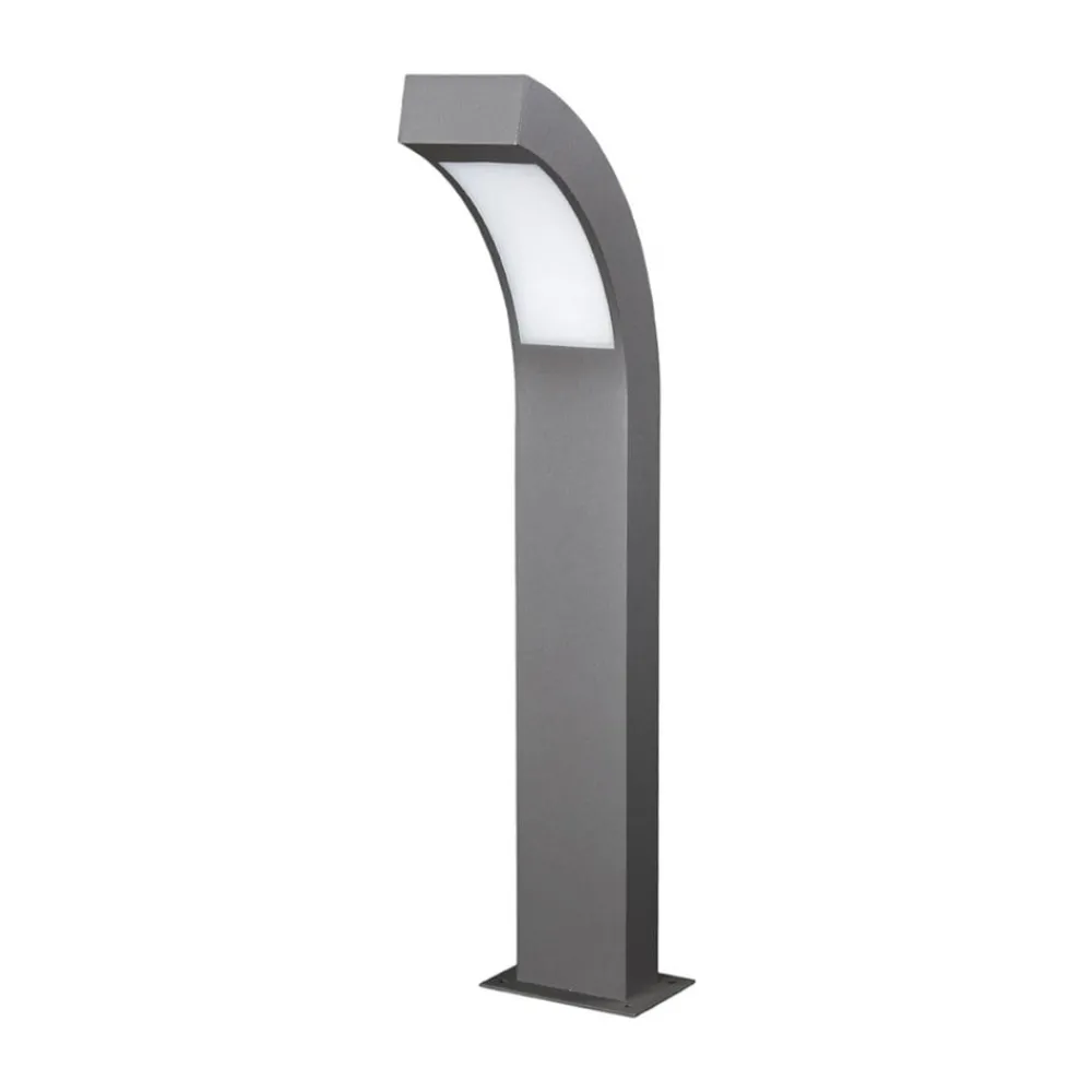 Lucande Terrassebelysning|Gadebelysning > LED-sokkellampe Lennik, 60 cm, antracit, metal