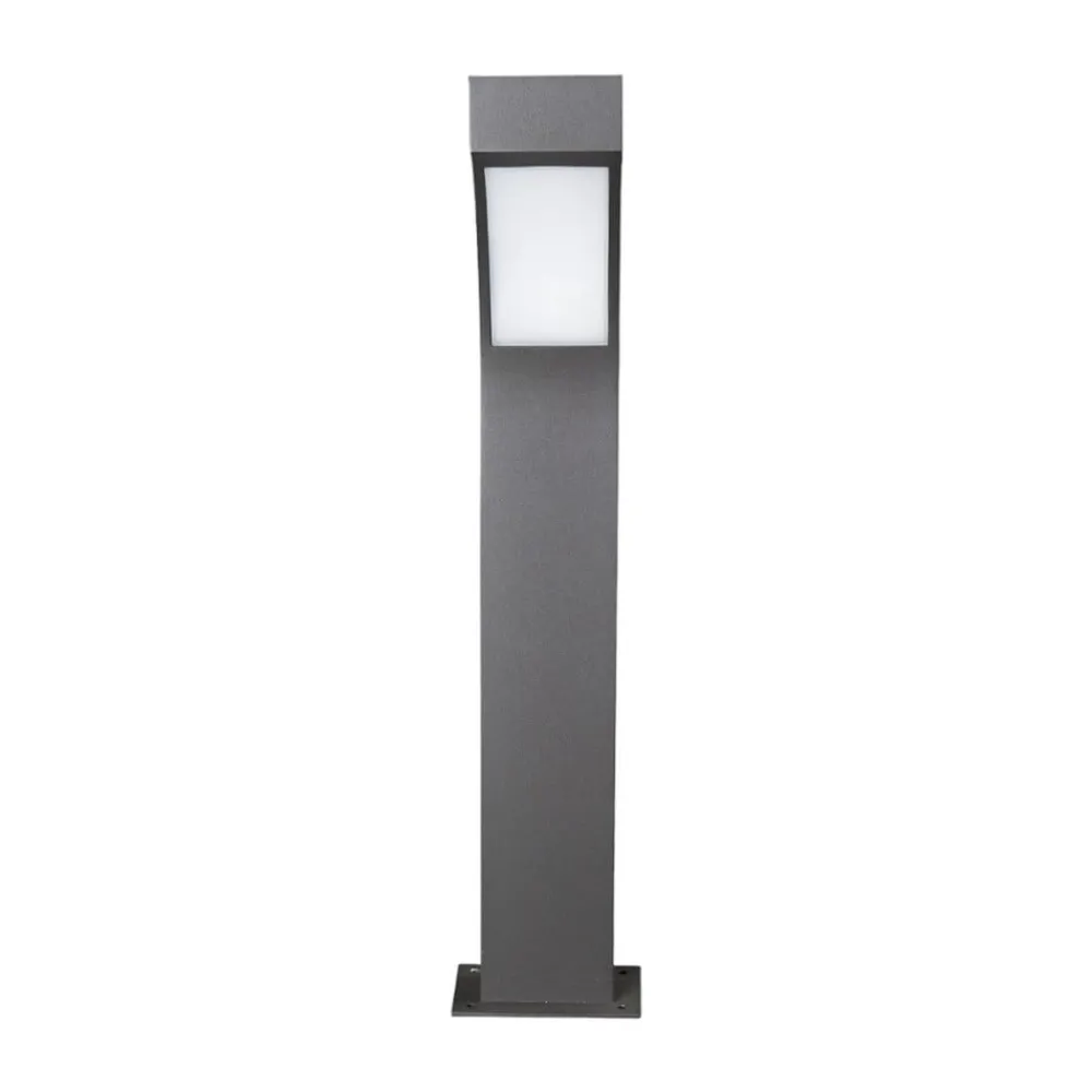 Lucande Terrassebelysning|Gadebelysning > LED-sokkellampe Lennik, 60 cm, antracit, metal