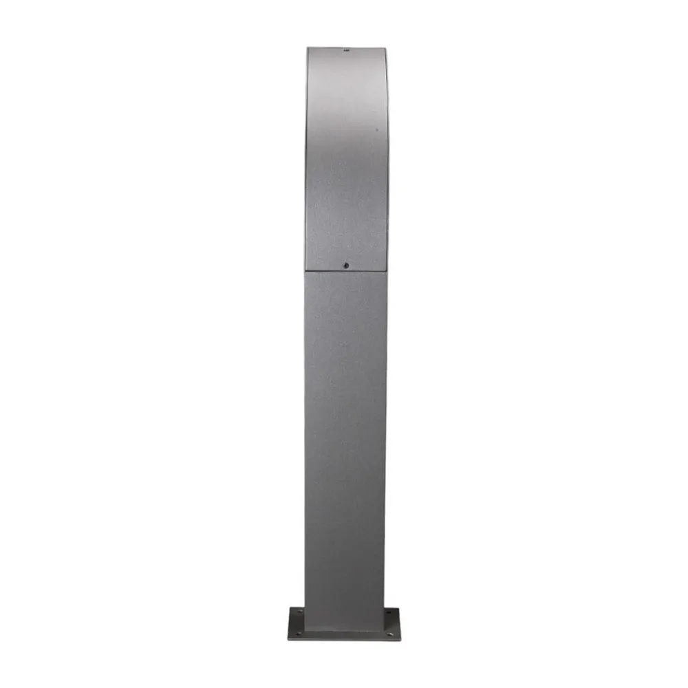 Lucande Terrassebelysning|Gadebelysning > LED-sokkellampe Lennik, 60 cm, antracit, metal