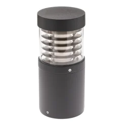Lucande Terrassebelysning|Sokkellamper > LED-sokkellampe Lucius, 27 cm, antracit, IP54