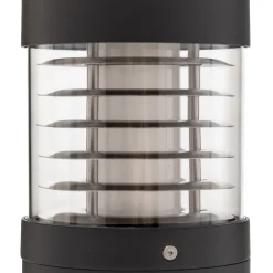 Lucande Terrassebelysning|Sokkellamper > LED-sokkellampe Lucius, 27 cm, antracit, IP54